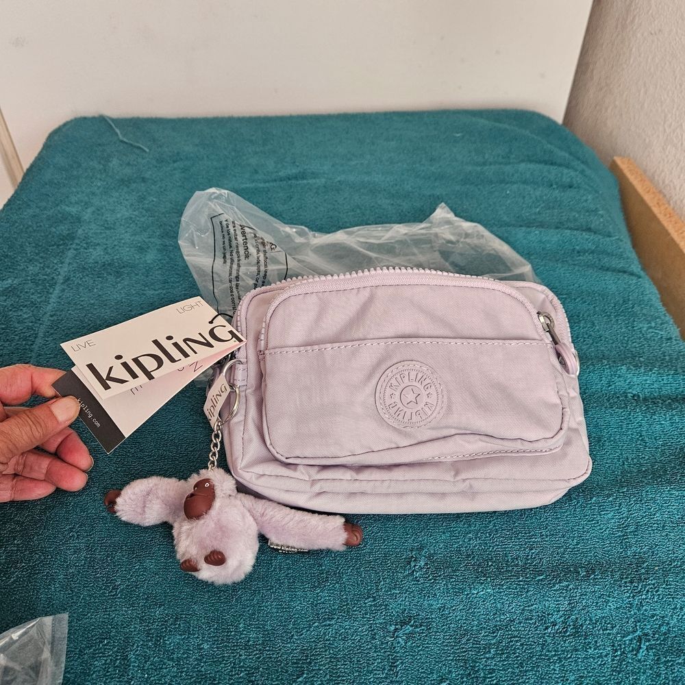 Kipling Lavender Convertible Bag
